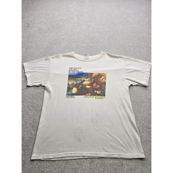 Anvil Other - Vintage 2006 Otronicon Nintendo Donkey Kong Promo Shirt Men's Size Large Y2K